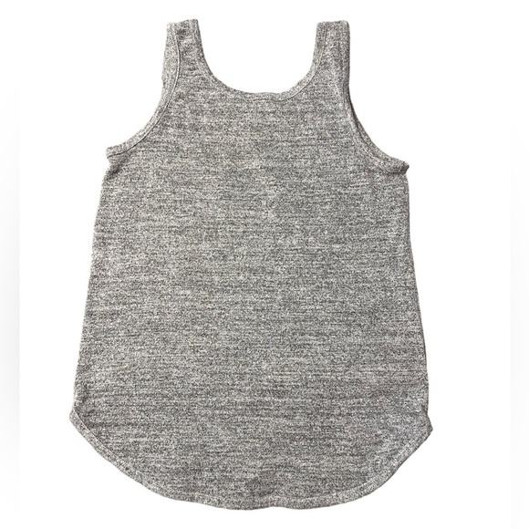 GAP GRAY TOP WITH SCOOP HEMLINE SIZE XS - Picture 3 of 3